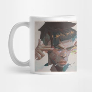 The colorful headshot Mug